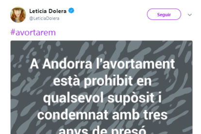 Una quarantena de manifestants per l'avortament