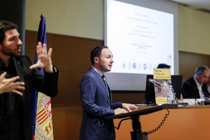 Xavier Espot critica el postureig de Pere López per la protesta del lloguer