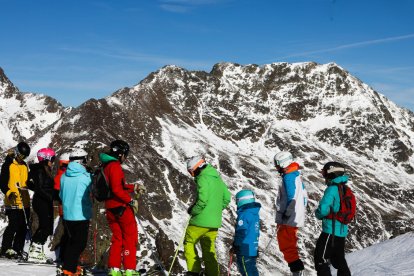 Ordino Arcalís s'estrena amb el 60% de les pistes obertes