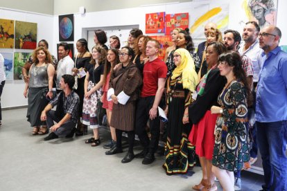 Cloenda d'un “laboratori de la pau”, l'Art Camp