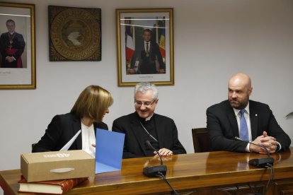 El Corpíncep ha iniciat la seva visita pastoral a Escaldes-Engordany amb una recepció al comú
