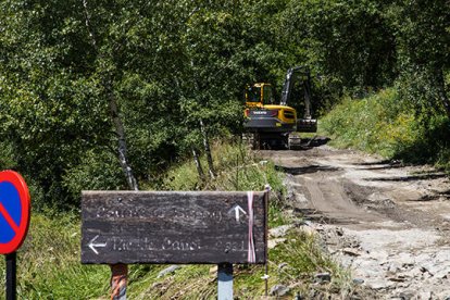Una part de la carretera de Sispony s'haurà de reconstruir