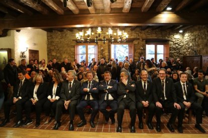 L'equip comunal lauredià que acaba el mandat encapçalat per Vila