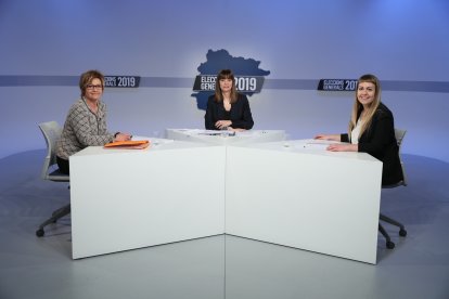 Les candidates de Canillo al debat a ATV