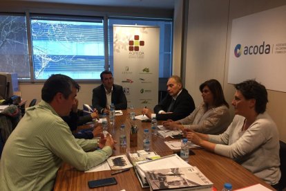 Reunió dels candidats de Terceravia amb els gestors de residus