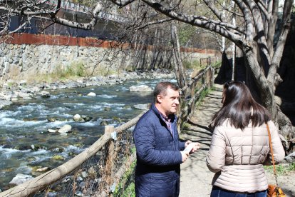 Josep Majoral destaca l'aposta per les energies renovables