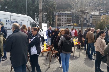 Els candidats de Terceravia al Parc Central