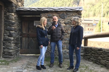 Els candidats demòcrates d'Ordino a Cal Pal de la Cortinada