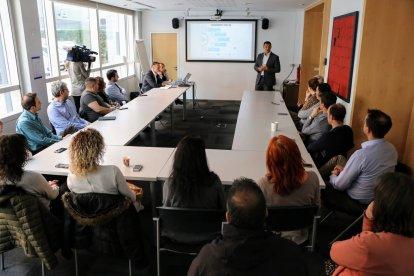 Liberals s'ha reunit amb els treballadors d'Andorra Telecom