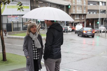 La candidata suplent número 1 d'Escaldes-Engordany, Montserrat Capdevila