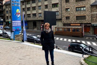 La candidata demòcrata de Canillo al Palau de Gel