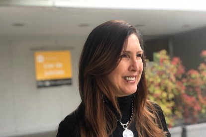 França Riberaygua a la llar de jubilats d'Escaldes