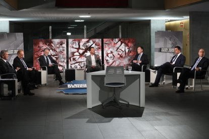Els set candidats al debat d'ATV