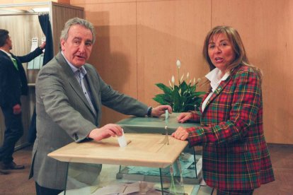 Jaume Bartumeu, número 14 d'SDP a la nacional, ha votat a la capital