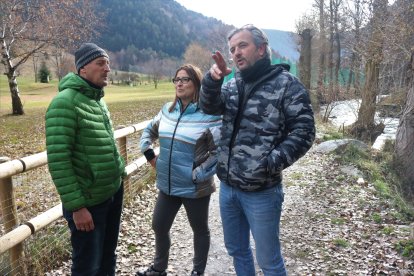 Tudó, Armengol i Riart han presentat la proposta de BTT