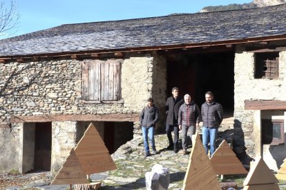 Josep Àngel Mortés, Jordi Serracanta, Meritxell Rabadà i Antoni Ecabrós a Casa Rossell