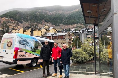 Xavier Herver ha parlat del transport parroquial ordinenc