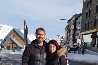 David Rios ha visitat avui al Pas de la Casa