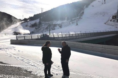 Els demòcrates canillencs a la plataforma de Soldeu