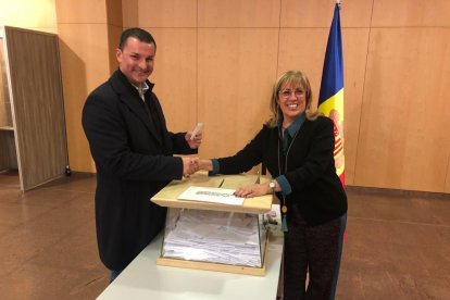 Jordi Gallardo ha votat a la capital