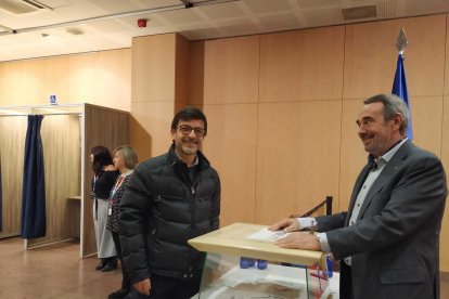Jordi Cinca ha votat a la capital