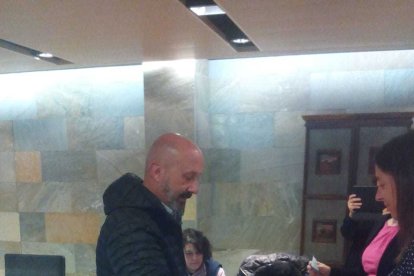 Joan Martínez Benazet vota a Ordino