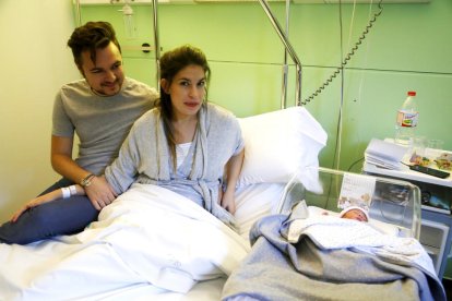 Liz becerra miñambres és el primer nadó del 2019