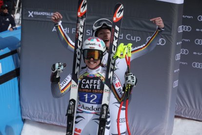 Nicole Schmidhofer guanya la general de la Copa del Món de descens a el Tarter