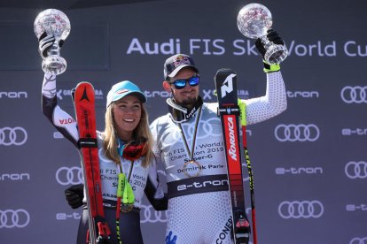 Shiffrin i Paris s'enduen el Globus de Cristall a Soldeu