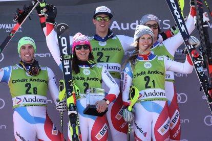 Suïssa es proclama campiona de l'Alpine Team Event i Andorra cau contra Canadà