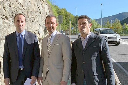 Segon carril de baixada a la rotonda d'Anyós