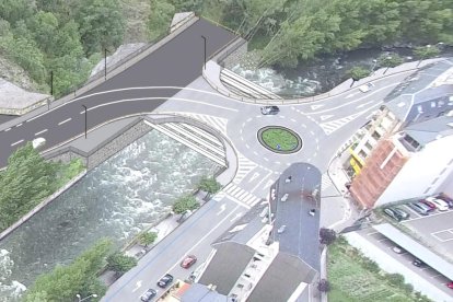 El comú de Sant Julià proposa 220 places de pàrquing sota del nou vial