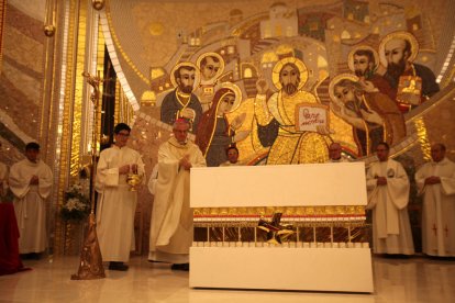 Sant Julià vol ser un centre d'atracció espiritual amb el nou mosaic