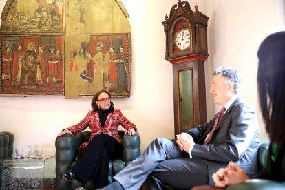 Visita oficial de la secretària general iberoamericana