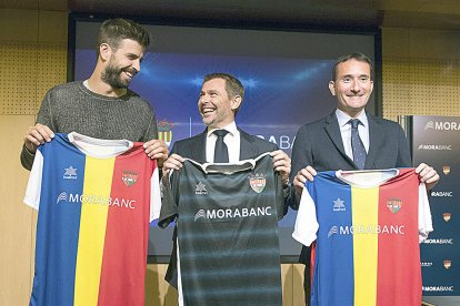 MoraBanc invertirà un mínim de 750.000 euros a l'FC Andorra