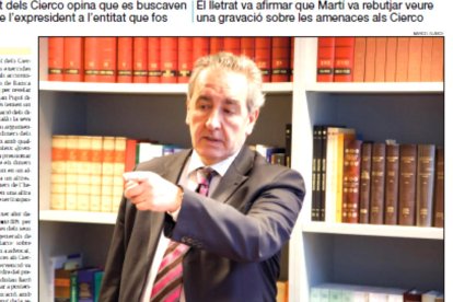 Toni Martí denuncia a la policia una nova trama de difamació