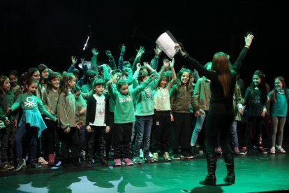 Els alumnes de l'andorrana celebren la tradicional cantada interescolar