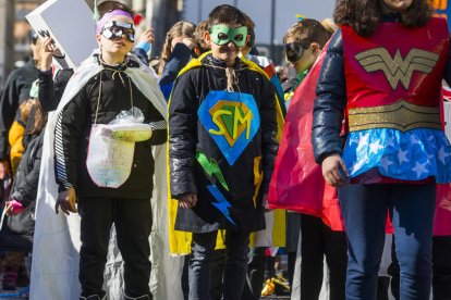Les disfresses infantils envaeixen els carrers