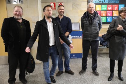 Jordi Gallardo i Pere López presenten les candidatures a cap de Govern
