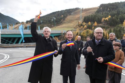 Inaugurada  la plataforma  de Soldeu amb retrets als detractors