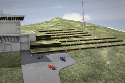 Barrigón i Rebés es 'barallen' per la indemnització de l'heliport al roc del Patapou