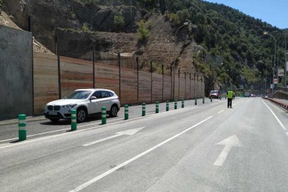 La carretera CG-1 es reobre al trànsit