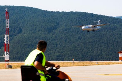 L'aeroport de la Seu d'Urgell, per primavera