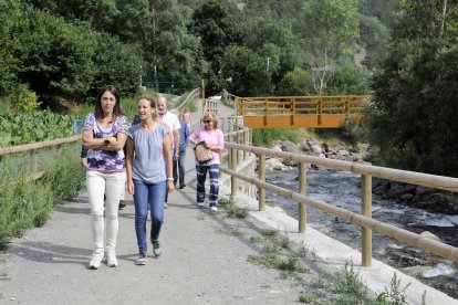 Completada l'adequació del camí ral d'Ordino amb un nou tram de 650 metres