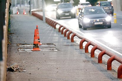 Més mesures de seguretat a la portalada pels despreniments