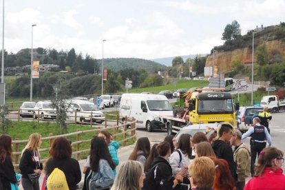 Tallada l'N-260 a la Seu