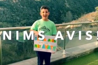 Missatge dels escolars per als padrins