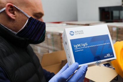 Els tests d'anticossos es començaran a fer dimecres