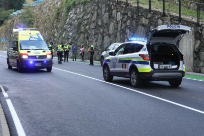 Ferida una dona en ser atropellada a la carretera de l'Obac