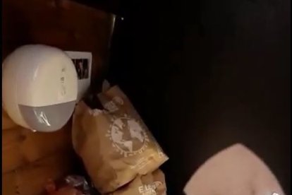 El lavabo de Cabana Sorda estava ple de brossa